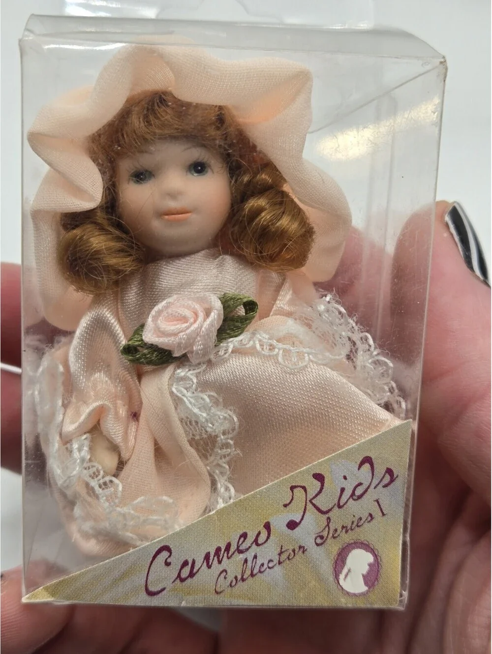 Cameo Kids Collection Porcelain Miniature Collectible Doll 3